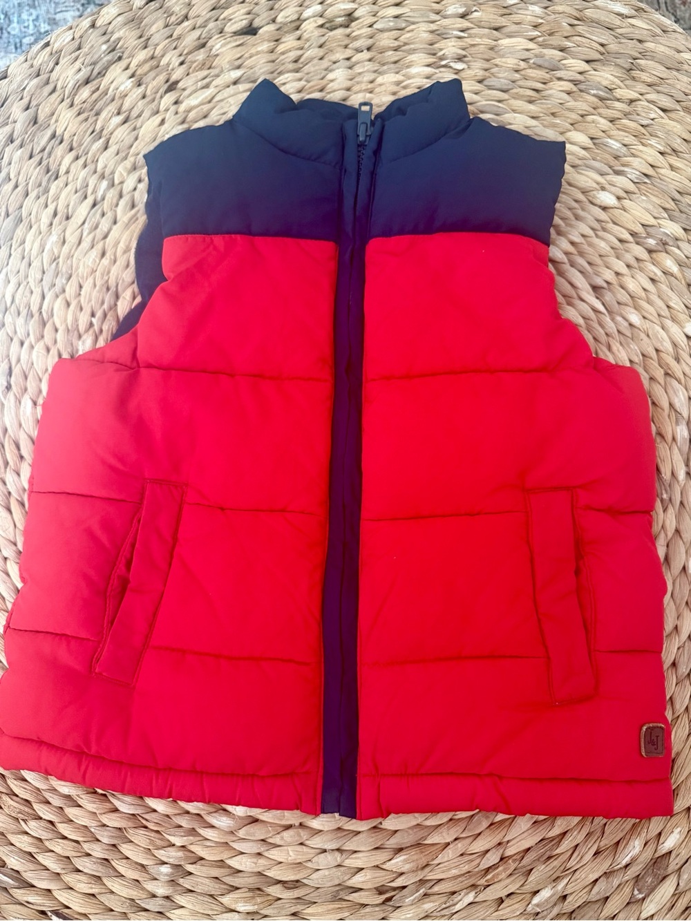 Janie and Jack Puffer Vest Sz 3-4 Years